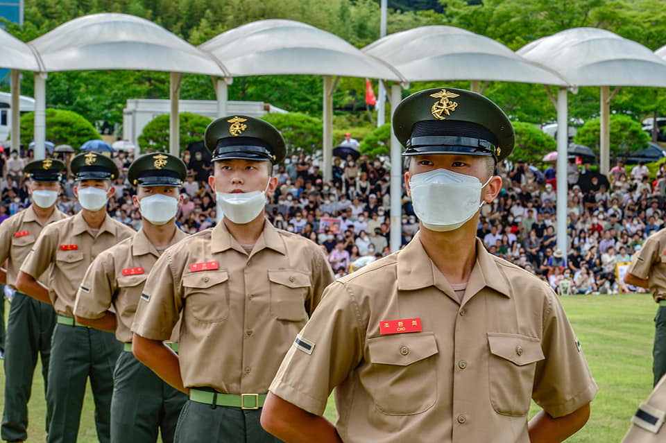 해병대 신병 1282기 수료식 29개월만에 대면 수료식 실시.5.jpg